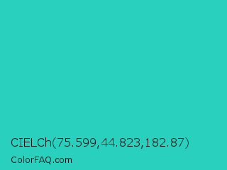 CIELCh 75.599,44.823,182.87 Color Image