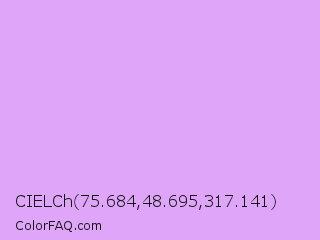 CIELCh 75.684,48.695,317.141 Color Image