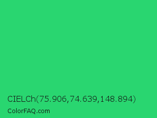 CIELCh 75.906,74.639,148.894 Color Image