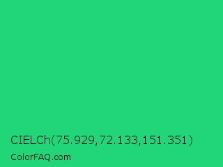 CIELCh 75.929,72.133,151.351 Color Image