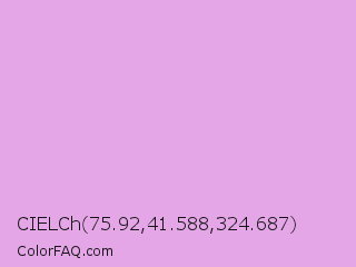 CIELCh 75.92,41.588,324.687 Color Image