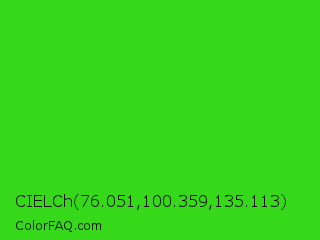 CIELCh 76.051,100.359,135.113 Color Image