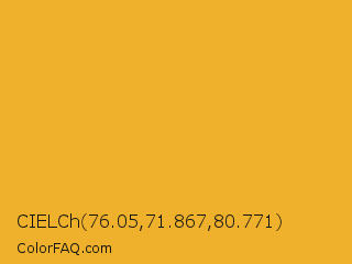 CIELCh 76.05,71.867,80.771 Color Image