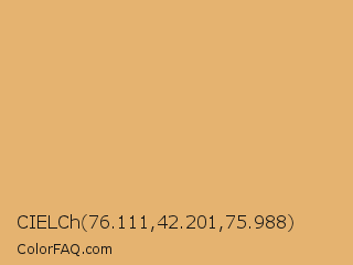 CIELCh 76.111,42.201,75.988 Color Image
