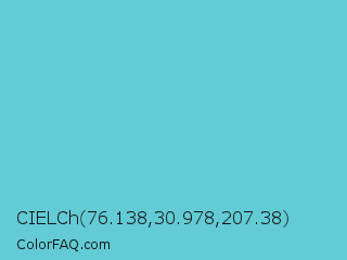 CIELCh 76.138,30.978,207.38 Color Image