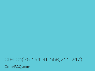 CIELCh 76.164,31.568,211.247 Color Image
