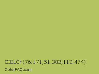 CIELCh 76.171,51.383,112.474 Color Image