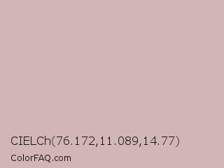 CIELCh 76.172,11.089,14.77 Color Image