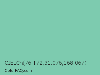 CIELCh 76.172,31.076,168.067 Color Image
