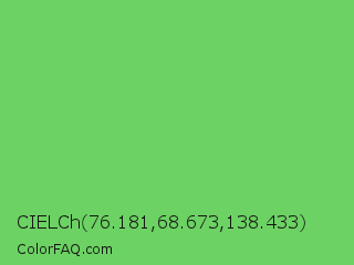 CIELCh 76.181,68.673,138.433 Color Image