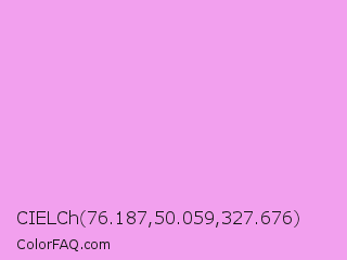 CIELCh 76.187,50.059,327.676 Color Image