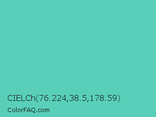 CIELCh 76.224,38.5,178.59 Color Image