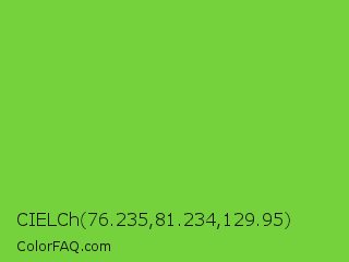 CIELCh 76.235,81.234,129.95 Color Image