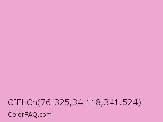 CIELCh 76.325,34.118,341.524 Color Image