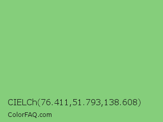 CIELCh 76.411,51.793,138.608 Color Image