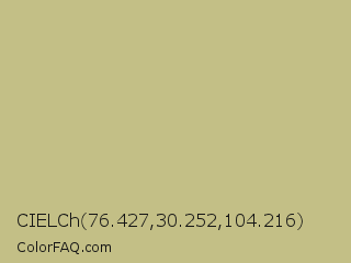 CIELCh 76.427,30.252,104.216 Color Image