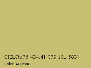 CIELCh 76.434,41.079,101.583 Color Image