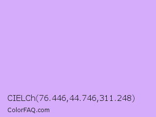 CIELCh 76.446,44.746,311.248 Color Image