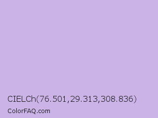 CIELCh 76.501,29.313,308.836 Color Image