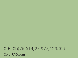 CIELCh 76.514,27.977,129.01 Color Image