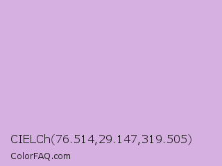 CIELCh 76.514,29.147,319.505 Color Image