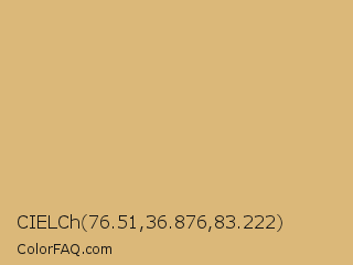 CIELCh 76.51,36.876,83.222 Color Image