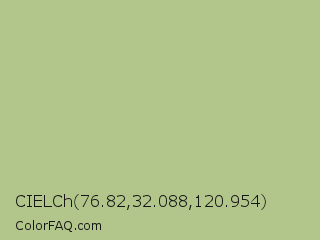 CIELCh 76.82,32.088,120.954 Color Image