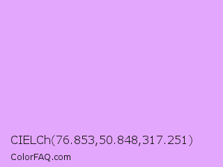 CIELCh 76.853,50.848,317.251 Color Image