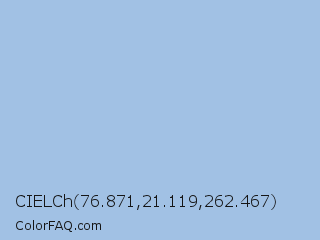 CIELCh 76.871,21.119,262.467 Color Image