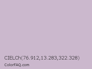 CIELCh 76.912,13.283,322.328 Color Image