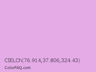 CIELCh 76.914,37.806,324.43 Color Image