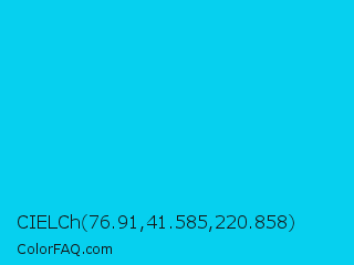 CIELCh 76.91,41.585,220.858 Color Image