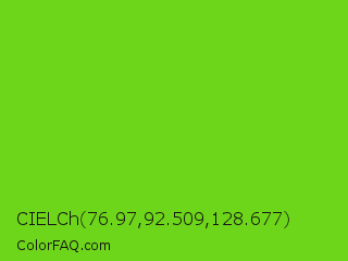 CIELCh 76.97,92.509,128.677 Color Image