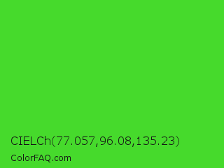 CIELCh 77.057,96.08,135.23 Color Image