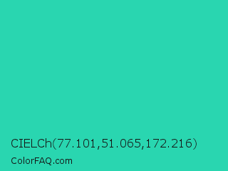 CIELCh 77.101,51.065,172.216 Color Image