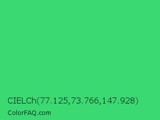 CIELCh 77.125,73.766,147.928 Color Image