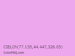 CIELCh 77.135,44.447,326.05 Color Image