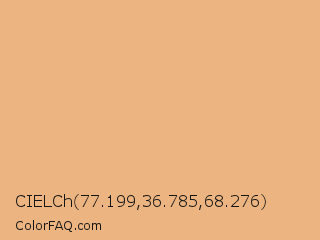 CIELCh 77.199,36.785,68.276 Color Image