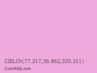CIELCh 77.217,36.862,335.211 Color Image