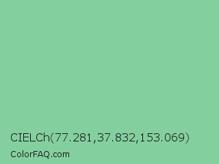 CIELCh 77.281,37.832,153.069 Color Image