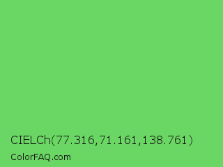 CIELCh 77.316,71.161,138.761 Color Image