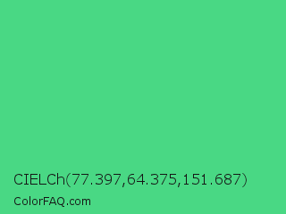CIELCh 77.397,64.375,151.687 Color Image