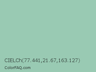 CIELCh 77.441,21.67,163.127 Color Image