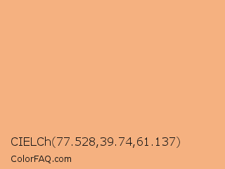 CIELCh 77.528,39.74,61.137 Color Image