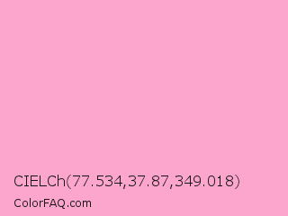 CIELCh 77.534,37.87,349.018 Color Image