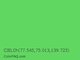 CIELCh 77.545,75.013,139.723 Color Image