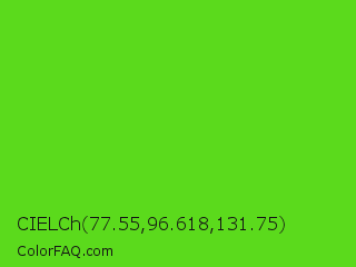 CIELCh 77.55,96.618,131.75 Color Image