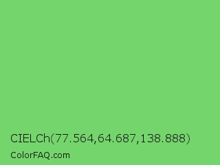 CIELCh 77.564,64.687,138.888 Color Image