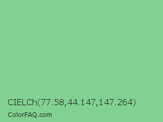 CIELCh 77.58,44.147,147.264 Color Image