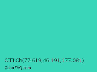 CIELCh 77.619,46.191,177.081 Color Image
